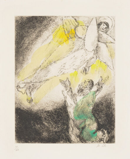 Marc Chagall, ‘Vision d’Esaïe (Isaiah's Vision), plate 91 from La Bible’, 1931-39