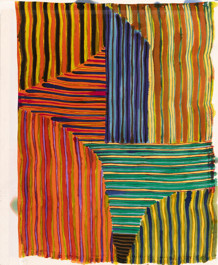 Lauren Luloff, ‘Stripe with White Border’, 2022