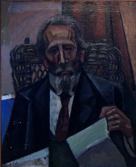 Alfréd Réth, ‘Portrait of the Musician Mazzi’, 1912