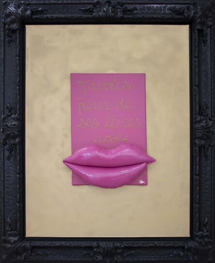 Ben Vautier, ‘J'avais peur de ses lèvres roses’, 2011