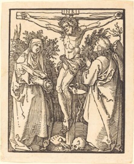 Albrecht Dürer, ‘Christ on the Cross with Mary and Saint John’, 1510