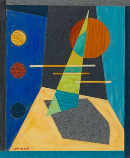 Emil Bisttram, ‘Abstraction’, 1941