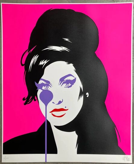 Pure Evil, ‘AMY WINEHOUSE, Pink’, 2024