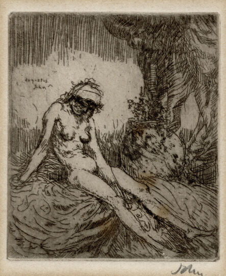 Augustus John, ‘Nude Girl with an Urn’, 1906