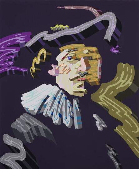 Soichi Yamaguchi, ‘Overlap of Paint (Rembrandt's Portrait)’, 2023