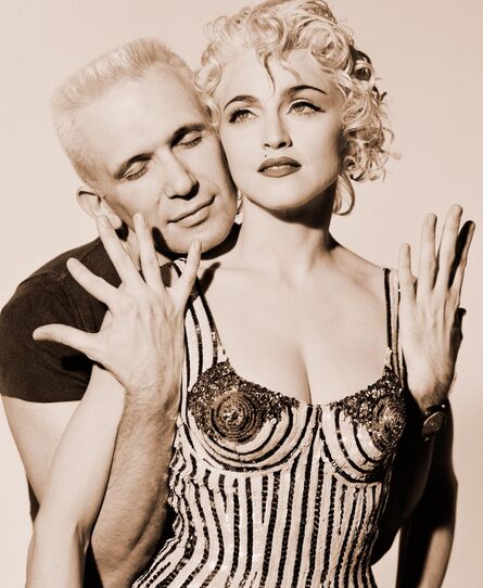 Herb Ritts, ‘Madonna and Jean-Paul Gaultier’, 1990