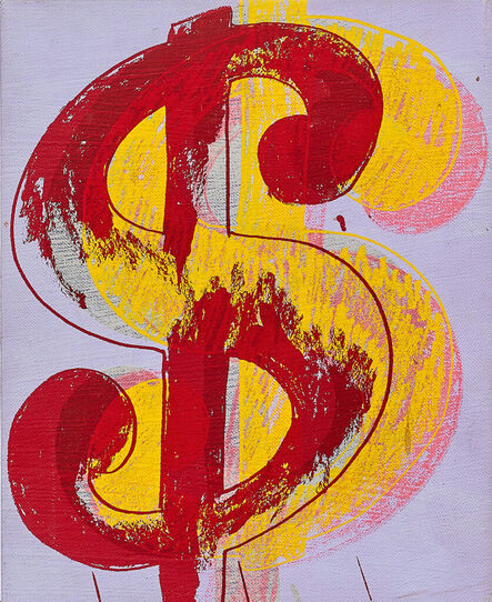 Andy Warhol, ‘Dollar Sign Painting’, 1981