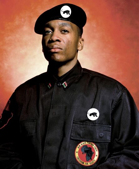 Andres Serrano, ‘Brother Divine Allah, N.J. Chairman of The New Black Panther Party (America)’, 2002
