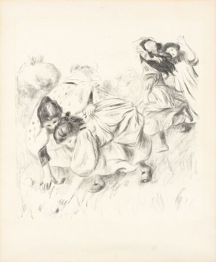 Pierre-Auguste Renoir, ‘ENFANTS JOUANT À LA BALLE (DELTEIL 32)’, circa 1900