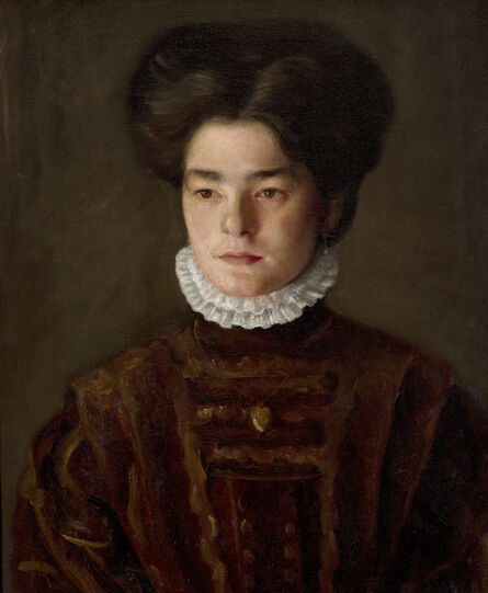 Mark Gertler, ‘Portrait of a Girl (The Artist’s Sister, Sophie)’, ca. 1910