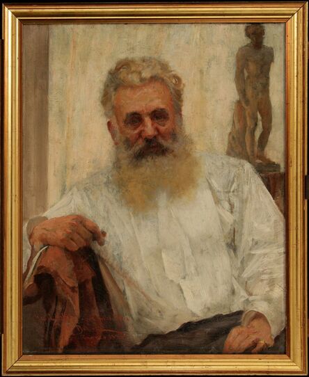 VLAHO BUKOVAC, ‘Portrait of Captain Köller’, 1897