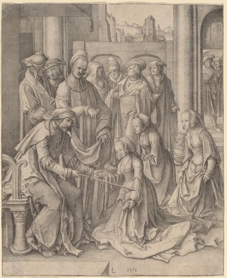 Lucas van Leyden, ‘Esther before Ahasuerus’, 1518