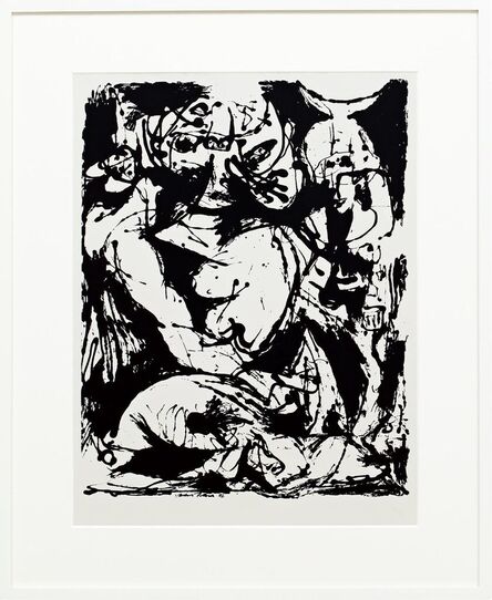 Jackson Pollock, ‘Untitled (after Number 22, 1951) (O'Connor & Thaw 1095)’, 1951