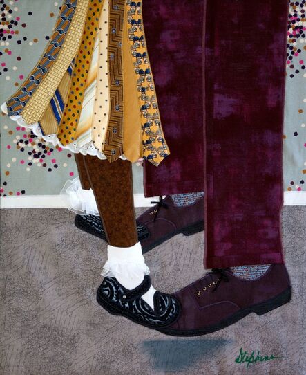 Phyllis Stephens, ‘Tied to the Shoe-to-Shoe’, 2018