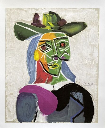 Pablo Picasso, ‘Woman with a hat (Dora Maar)’, 1939