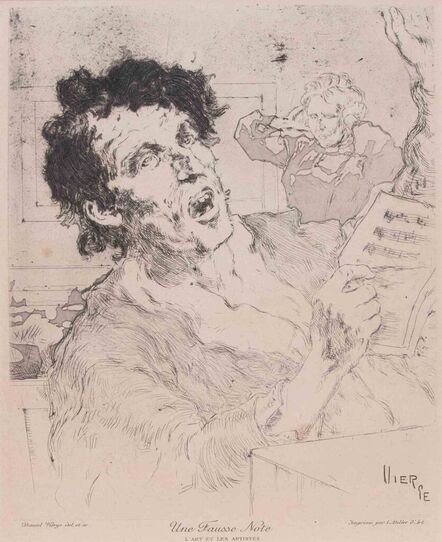 Daniel Vierge, ‘Une Fausse Note’, Late 19th Century