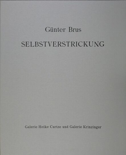 Günter Brus, ‘Selbstverstrickung’, 1965 / 2013