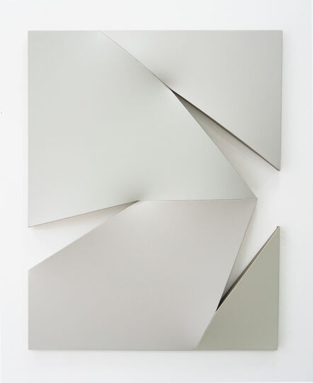 Jan Maarten Voskuil, ‘Tear and cut in whites’, 2021