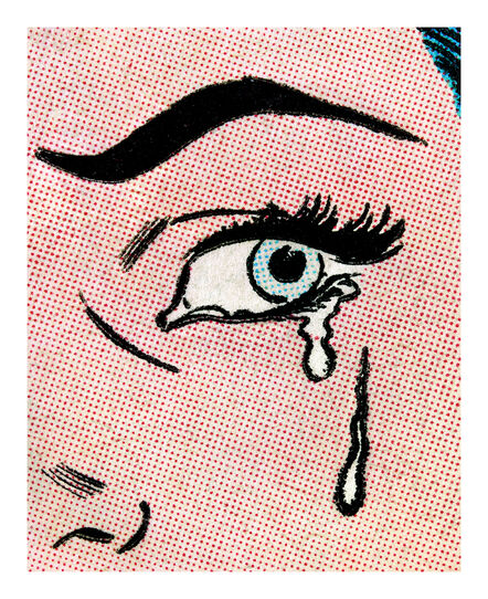 Anne Collier, ‘Woman Crying (Comic) #33’, 2021