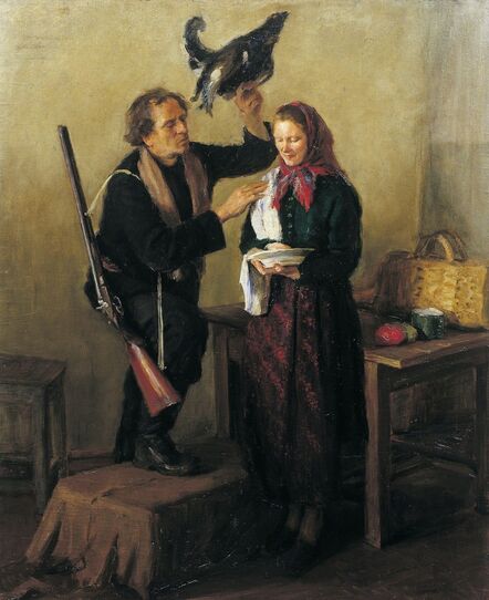 Aleksandr Timofeevich Danilichev, ‘Homecoming’, 1948