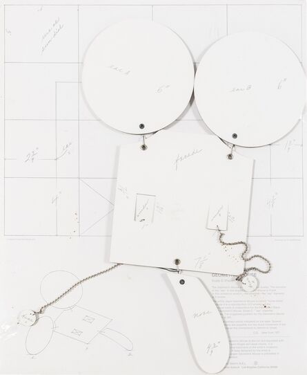 Claes Oldenburg, ‘Geometric Mouse, Scale D “Home Made” (Axsom / Platzker 73’, 1971