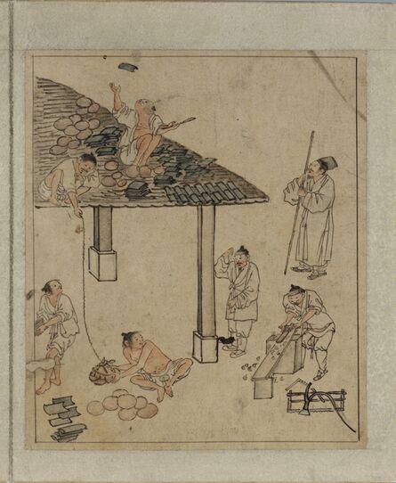 Kim Hong-do, ‘Album of Genre Painting by Danwon’, 18th century