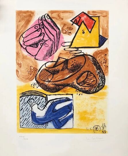 Le Corbusier, ‘Unité, Plate 16’, 1963-1965