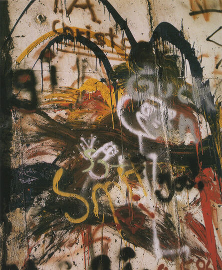 Leland Rice, ‘Fetting und die Mauer (Berlin Wall Series)’, 1986-1987