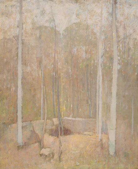 Emil Carlsen, ‘Autumn Forest’, circa 1919