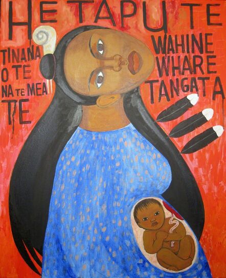 Robyn Kahukiwa, ‘Te Whare Tangata ’, 2018