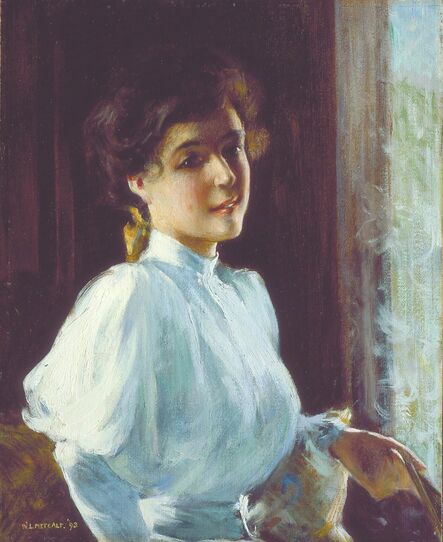 Willard Leroy Metcalf, ‘A Young Woman’, 1893