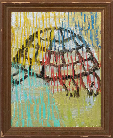 Hunt Slonem, ‘New Turtle’, 2019