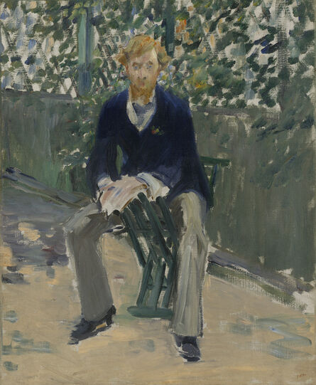 Édouard Manet, ‘George Moore in the Artist's Garden’, ca. 1879