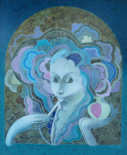 Bernard Séjourné, ‘Blue Lady’, 1989