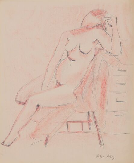 Milton Avery, ‘Pink Nude’, 1940s