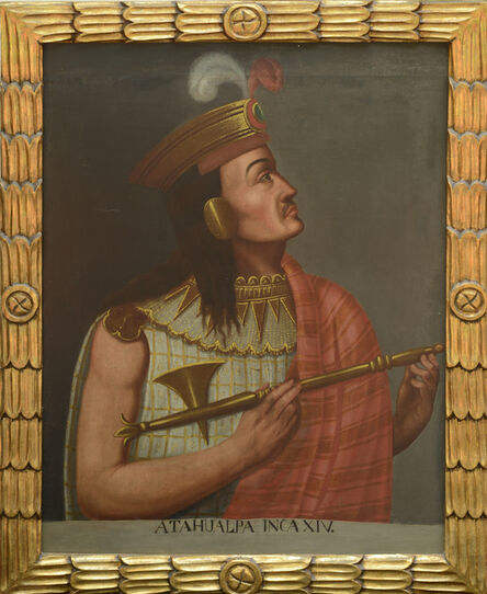 Unknown Artist, ‘Portrait of Atahualpa, Inca XIV’, 19th century