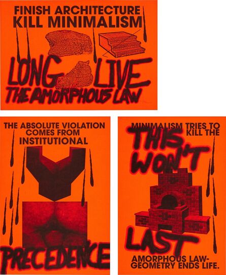 Sterling Ruby, ‘Anti-Print Poster’, 2007