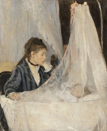 Berthe Morisot, ‘Le Berceau (The Cradle)’, 1872