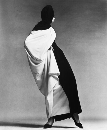 Richard Avedon, ‘Jean Shrimpton, toga by Forquet, Paris Studio, August 1965’, ca. 1965