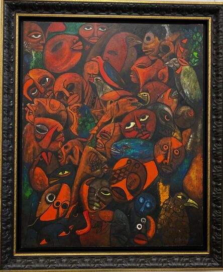 Malangatana Ngwenya, ‘Gritos de Madrugada’, 1985