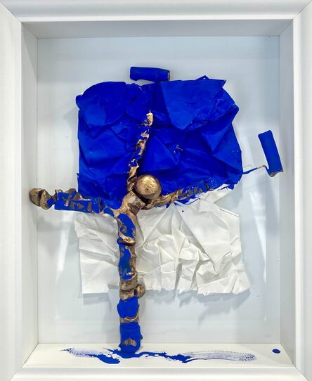 Bernard Saint Maxent, ‘Bleu c'est bleu 02.24’, 2024