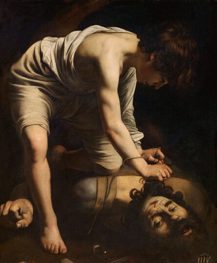 Michelangelo Merisi da Caravaggio, ‘David vencedor de Goliat (David with the Head of Goliath)’, 1598-1599