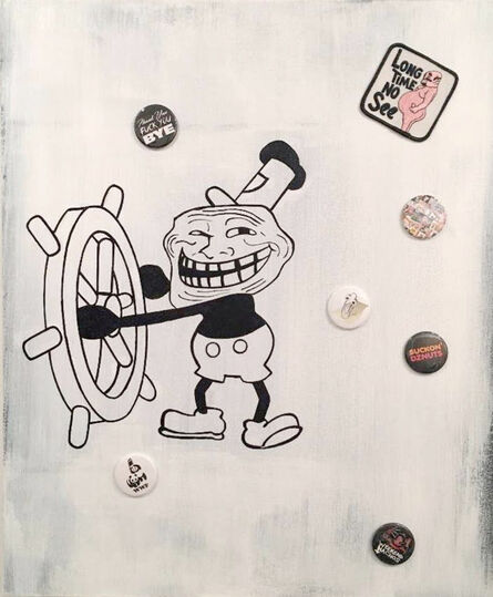 Chris Bors, ‘Trollface Mickey’, 2020