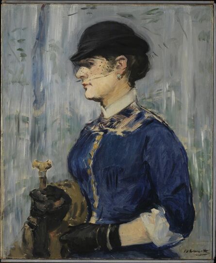 Édouard Manet, ‘Young Woman in a Round Hat’, ca. 1877