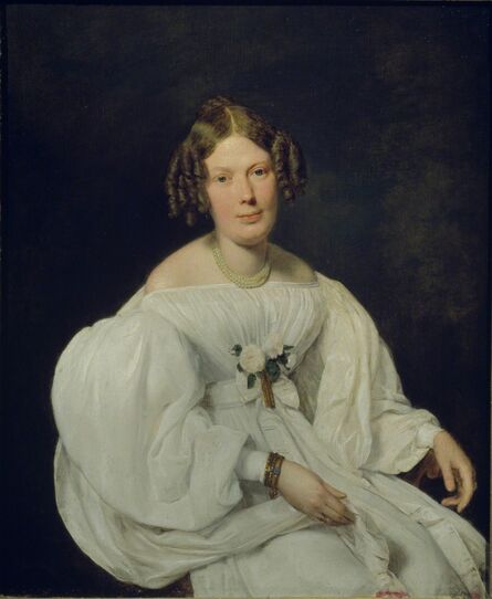 Ferdinand Georg Waldmüller, ‘Portrait of Schaumberg's Wife’, 1846