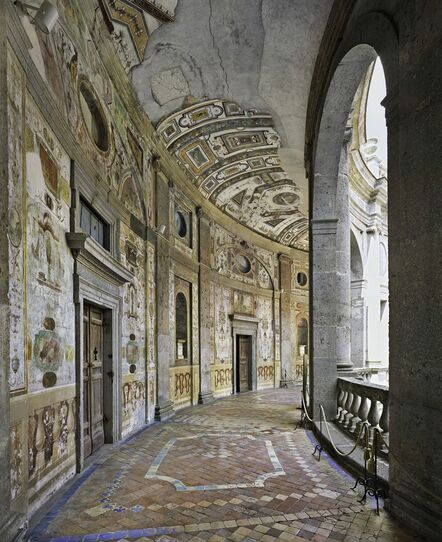Ahmet Ertug, ‘Gallery around the Inner Courtyard, Villa Farnese, Caprarola’, 2017