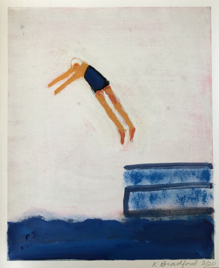 Katherine Bradford, ‘Diver for Beuys’, 2021