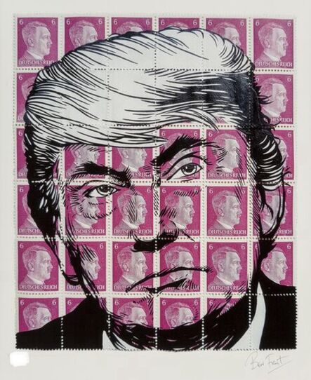 Ben Frost, ‘Trump Reich ( Red) ( Donald Trump)’, 2017