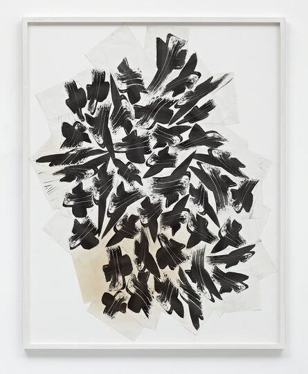 Thomas Bayrle, ‘Komposition aus Pinselkreuzen’, 1987