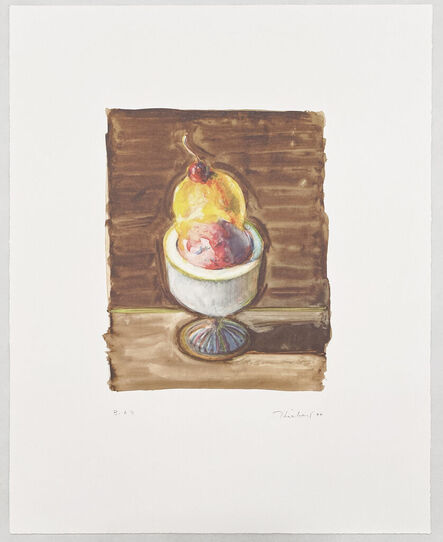 Wayne Thiebaud, ‘Sorbet, from The Physiology of Taste’, 1994